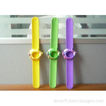 Purple Lovely Shape Case Silicone Rubber Watch Straps For P